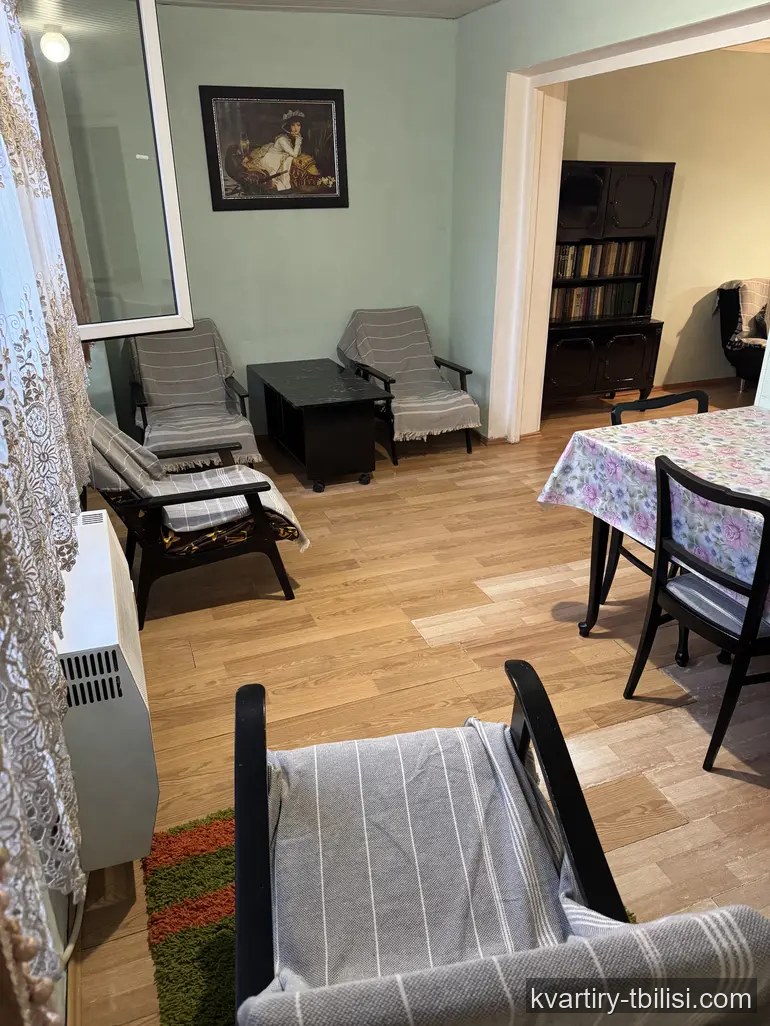 3-bedroom Apartment for rent in Saburtalo, Tbilisi, 65 sqm, floor 3/5 — 550 USD/month | Tbilisi Homes