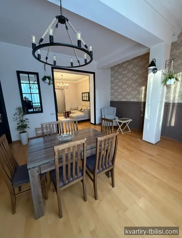 Трёхкомнатная квартира на Сабуртало — 1 100 USD/мес | Tbilisi Homes