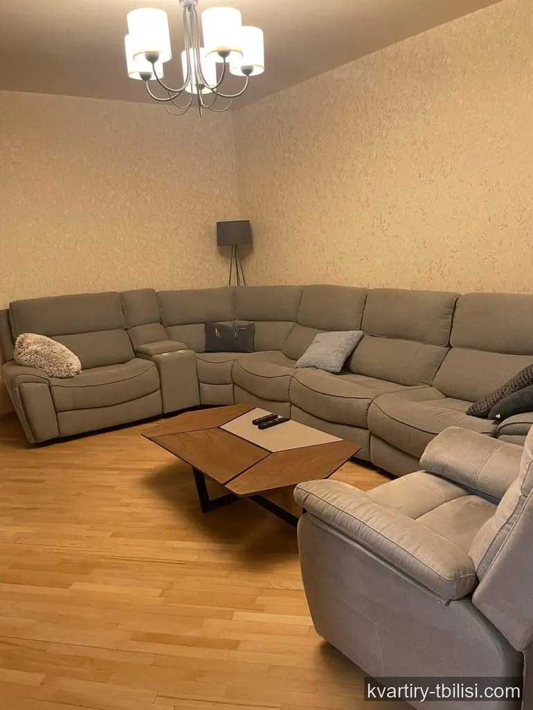 3-bedroom Apartment for rent in Saburtalo, Tbilisi, 70 sqm, floor 4/9 — 600 USD/month | Tbilisi Homes