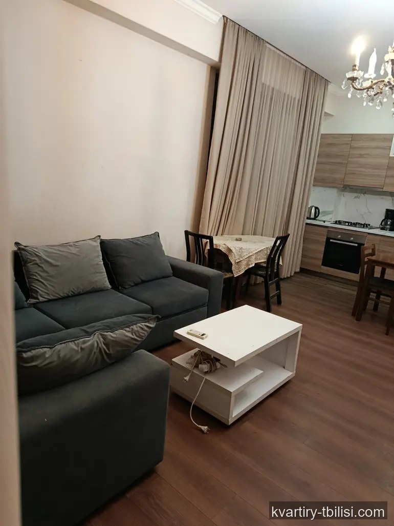 Трёхкомнатная квартира на Сабуртало — 800 USD/мес | Tbilisi Homes