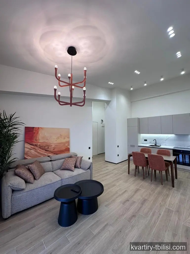 3-bedroom Apartment for rent in Saburtalo, Tbilisi, 64 sqm, floor 11/11 — 1 740 USD/month | Tbilisi Homes