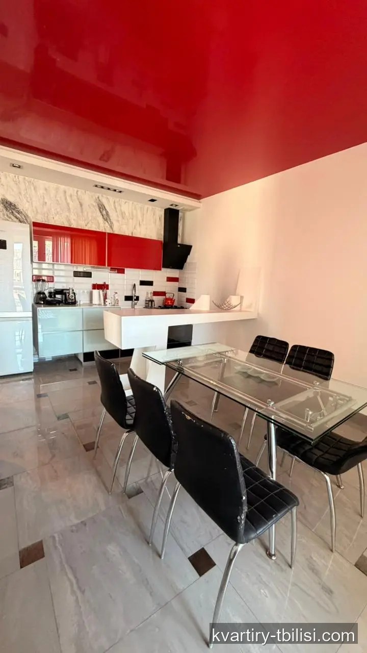 Трёхкомнатная квартира на Сабуртало — 1 500 USD/мес | Tbilisi Homes