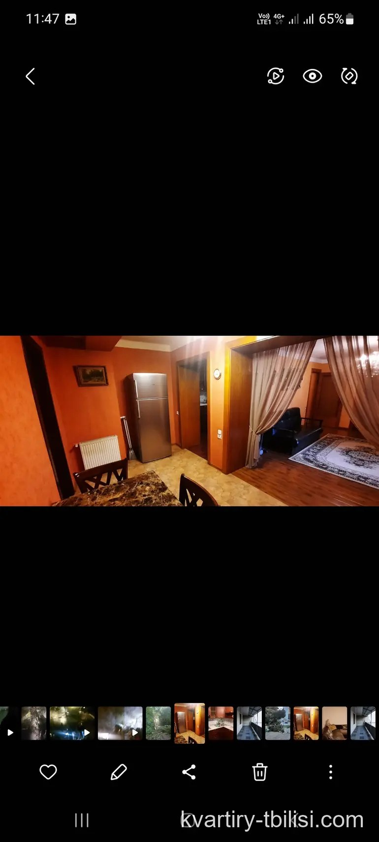 Четырёхкомнатная квартира на Сабуртало — 700 USD/мес | Tbilisi Homes