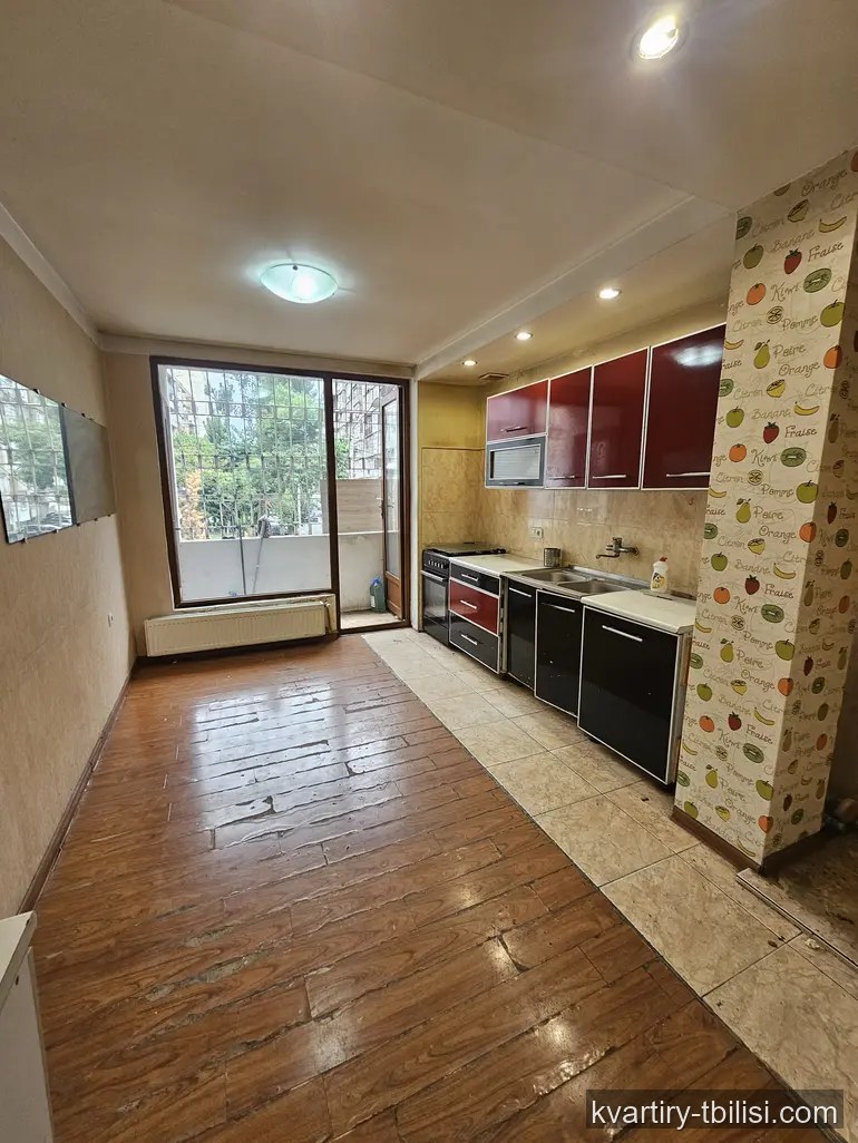 Четырёхкомнатная квартира на Сабуртало — 900 USD/мес | Tbilisi Homes