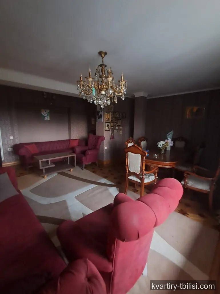 4-bedroom Apartment for rent in Saburtalo, Tbilisi, 110 sqm, floor 4/8 — 700 USD/month | Tbilisi Homes