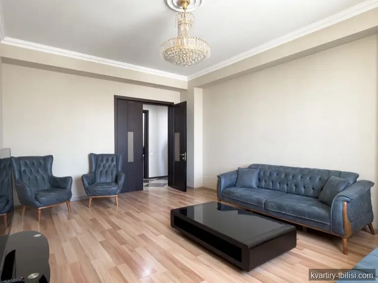 4-bedroom Apartment for rent in Saburtalo, Tbilisi, 140 sqm, floor 16/18 — 1 600 USD/month | Tbilisi Homes