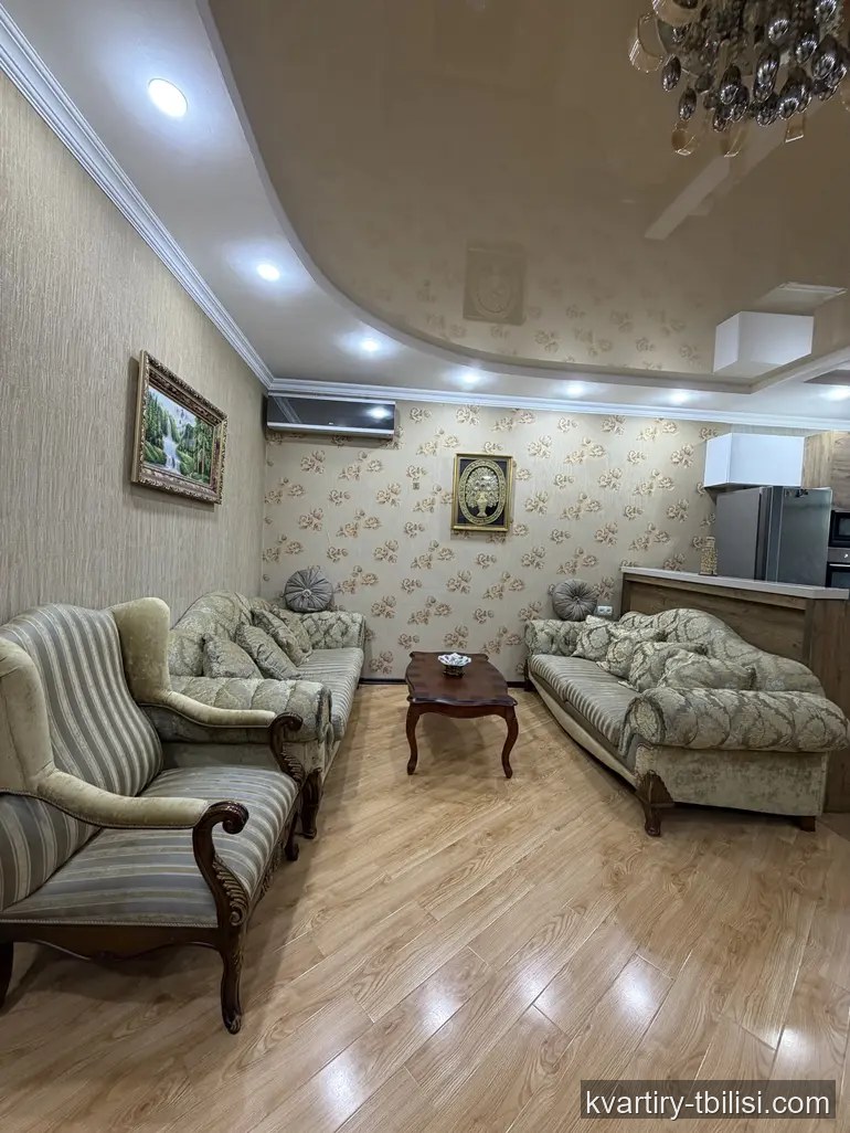 4-bedroom Apartment for rent in Saburtalo, Tbilisi, 120 sqm, floor 5/15 — 1 600 USD/month | Tbilisi Homes