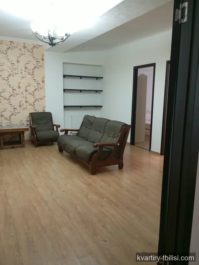 Четырёхкомнатная квартира на Сабуртало — 1 200 USD/мес | Tbilisi Homes