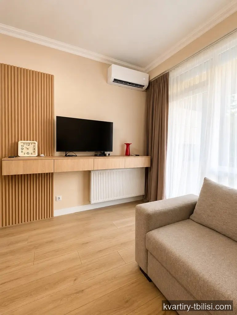 Четырёхкомнатная квартира на Сабуртало — 1 000 USD/мес | Tbilisi Homes