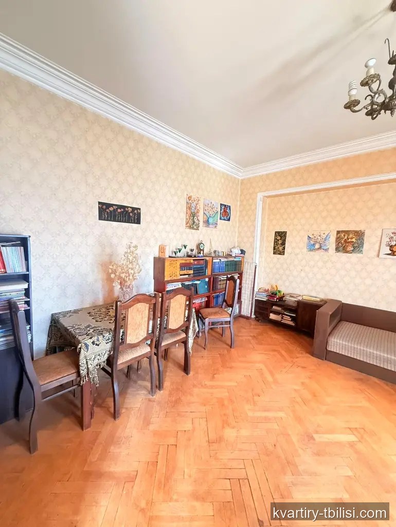 Четырёхкомнатная квартира на Сабуртало — 600 USD/мес | Tbilisi Homes
