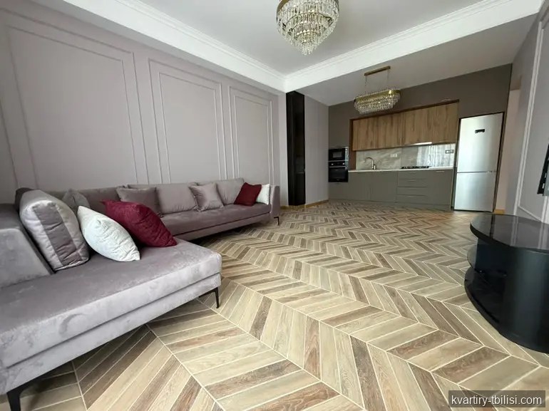Четырёхкомнатная квартира на Сабуртало — 1 999 USD/мес | Tbilisi Homes