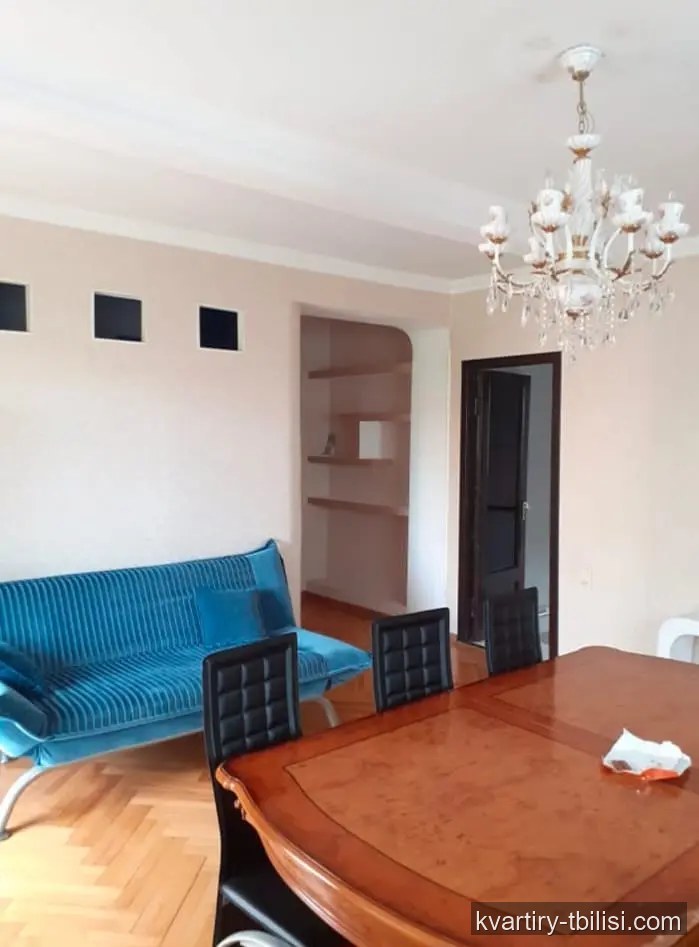 Четырёхкомнатная квартира на Сабуртало — 700 USD/мес | Tbilisi Homes