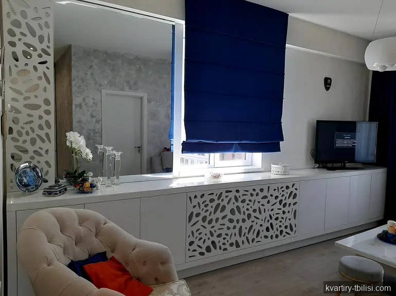 Четырёхкомнатная квартира на Сабуртало — 650 USD/мес | Tbilisi Homes