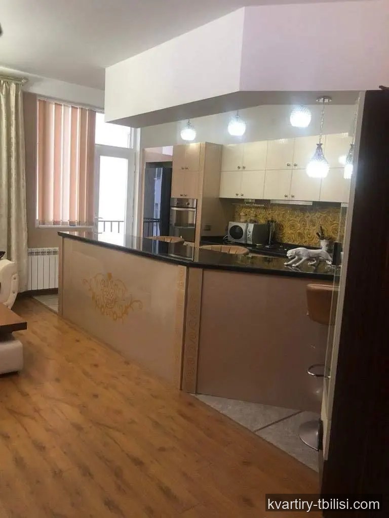 Четырёхкомнатная квартира на Сабуртало — 950 USD/мес | Tbilisi Homes