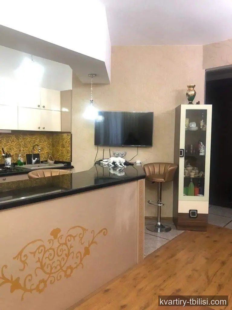 Четырёхкомнатная квартира на Сабуртало — 950 USD/мес | Tbilisi Homes