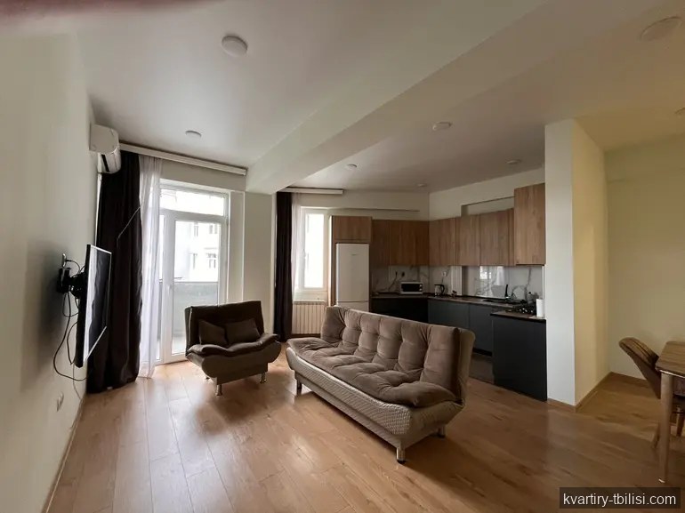 4-bedroom Apartment for rent in Saburtalo, Tbilisi, 100 sqm, floor 9/12 — 1 300 USD/month | Tbilisi Homes
