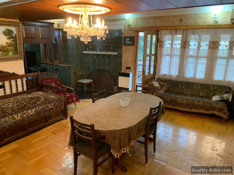 Четырёхкомнатная квартира на Сабуртало — 900 USD/мес | Tbilisi Homes