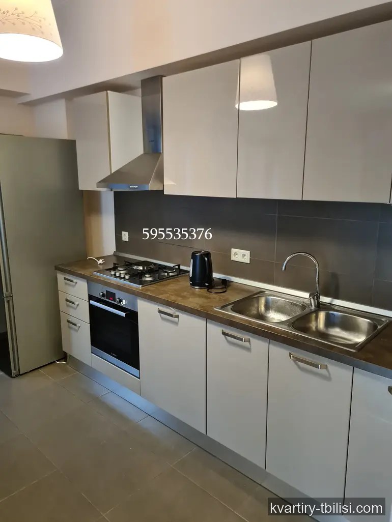 Четырёхкомнатная квартира на Сабуртало — 1 900 USD/мес | Tbilisi Homes