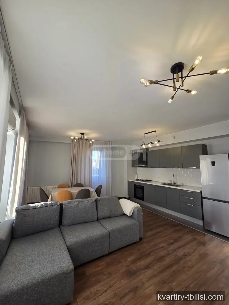 Четырёхкомнатная квартира на Сабуртало — 1 200 USD/мес | Tbilisi Homes