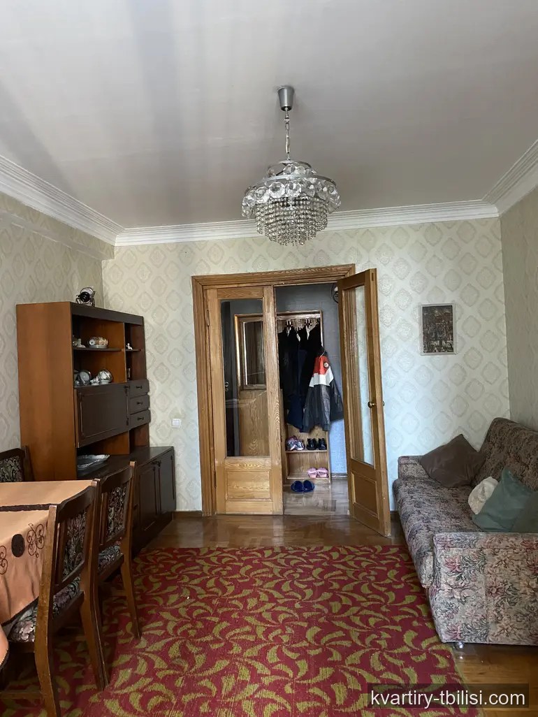 Четырёхкомнатная квартира на Сабуртало — 650 USD/мес | Tbilisi Homes