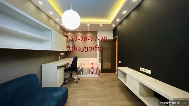 Четырёхкомнатная квартира на Сабуртало — 800 USD/мес | Tbilisi Homes
