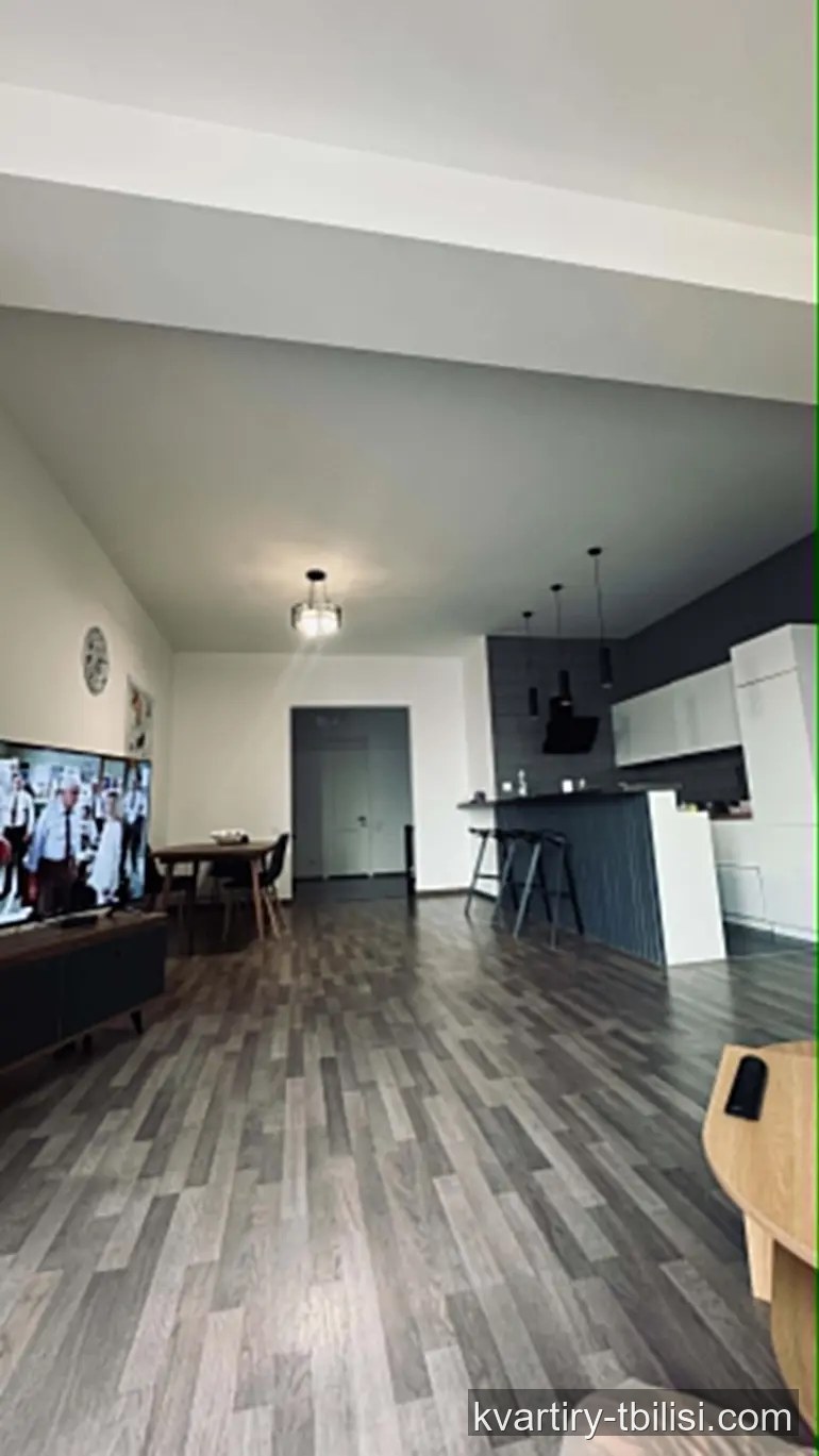 Четырёхкомнатная квартира на Сабуртало — 1 500 USD/мес | Tbilisi Homes