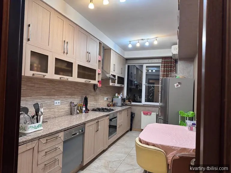 4-bedroom Apartment for rent in Saburtalo, Tbilisi, 122 sqm, floor 5/9 — 1 100 USD/month | Tbilisi Homes