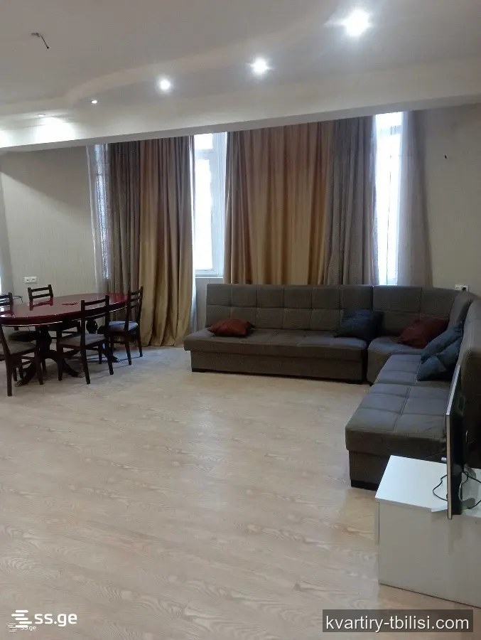 4-bedroom Apartment for rent in Saburtalo, Tbilisi, 110 sqm, floor 3/11 — 1 100 USD/month | Tbilisi Homes