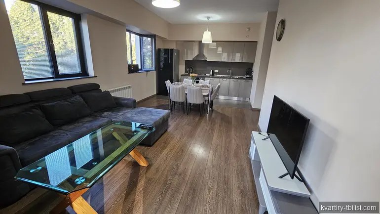 4-bedroom Apartment for rent in Saburtalo, Tbilisi, 132 sqm, floor 4/21 — 1 600 USD/month | Tbilisi Homes
