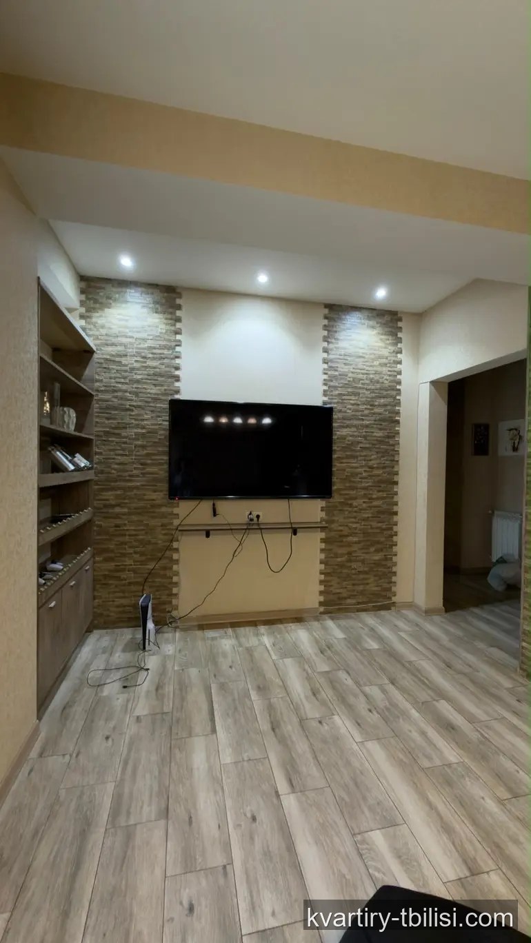 Четырёхкомнатная квартира на Сабуртало — 1 100 USD/мес | Tbilisi Homes