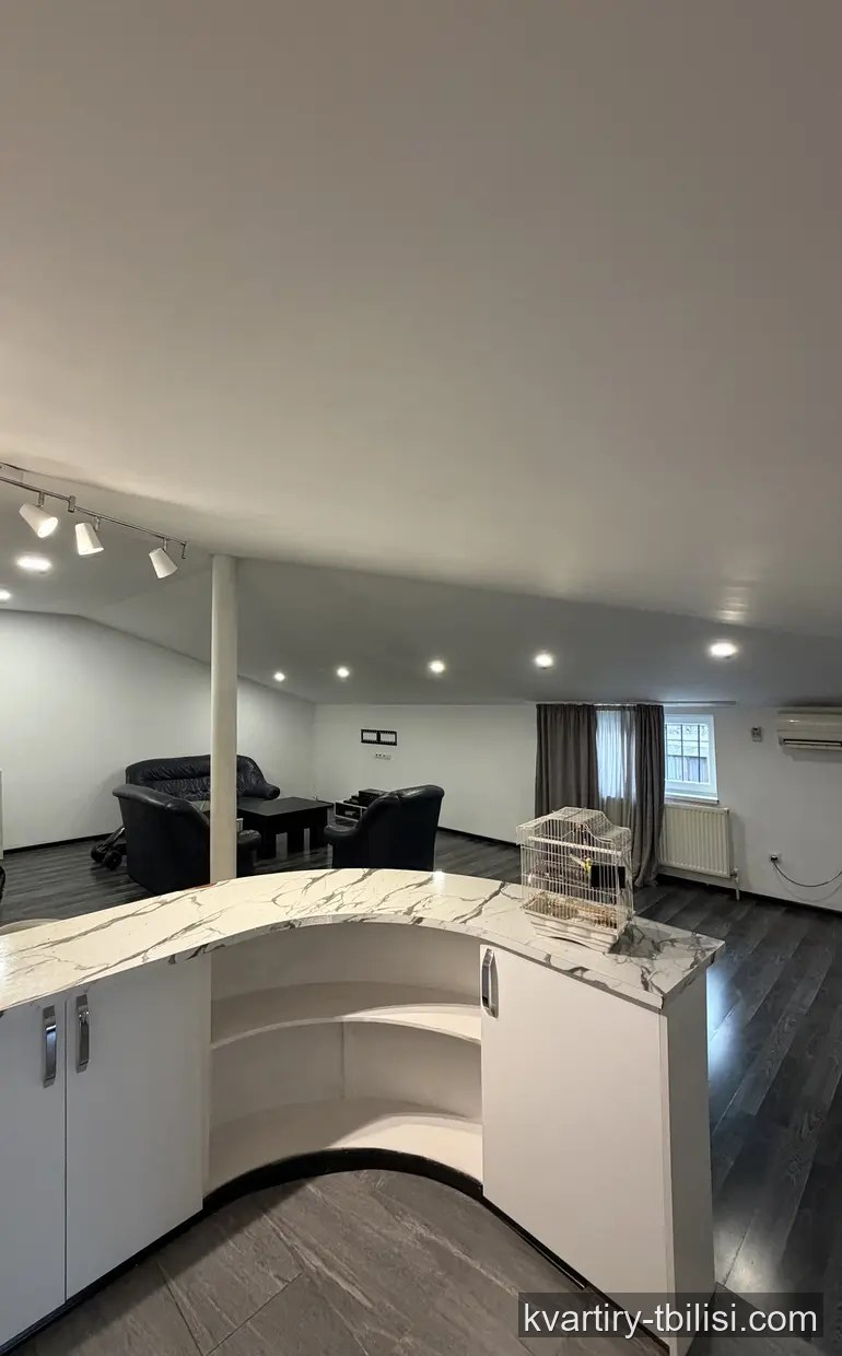 Четырёхкомнатная квартира на Сабуртало — 800 USD/мес | Tbilisi Homes