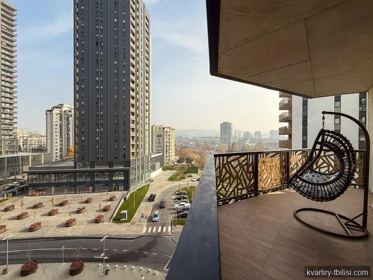 Четырёхкомнатная квартира на Сабуртало — 2 100 USD/мес | Tbilisi Homes