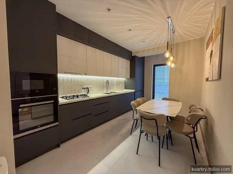 Четырёхкомнатная квартира на Сабуртало — 2 100 USD/мес | Tbilisi Homes