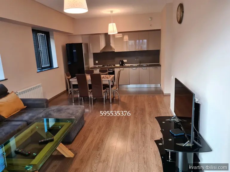 Четырёхкомнатная квартира на Сабуртало — 1 600 USD/мес | Tbilisi Homes