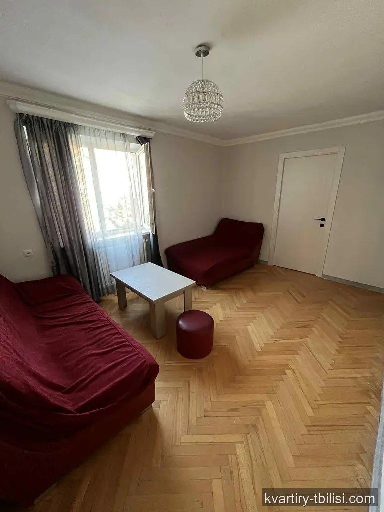 Четырёхкомнатная квартира на Сабуртало — 800 USD/мес | Tbilisi Homes