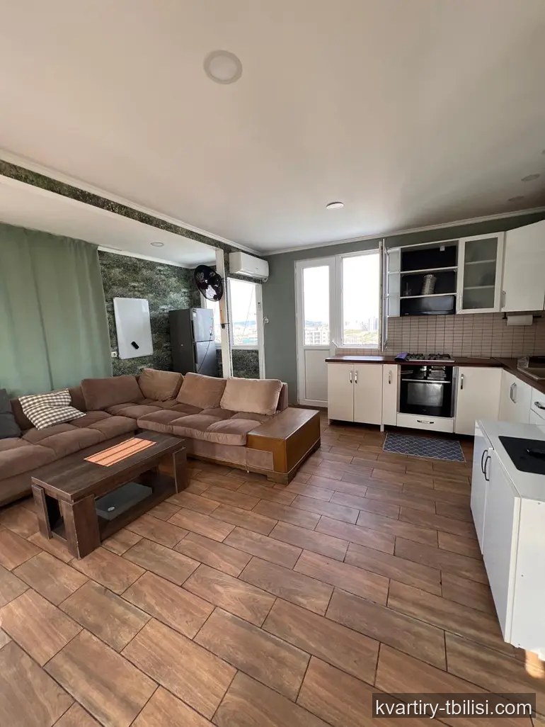 Четырёхкомнатная квартира на Сабуртало — 900 USD/мес | Tbilisi Homes