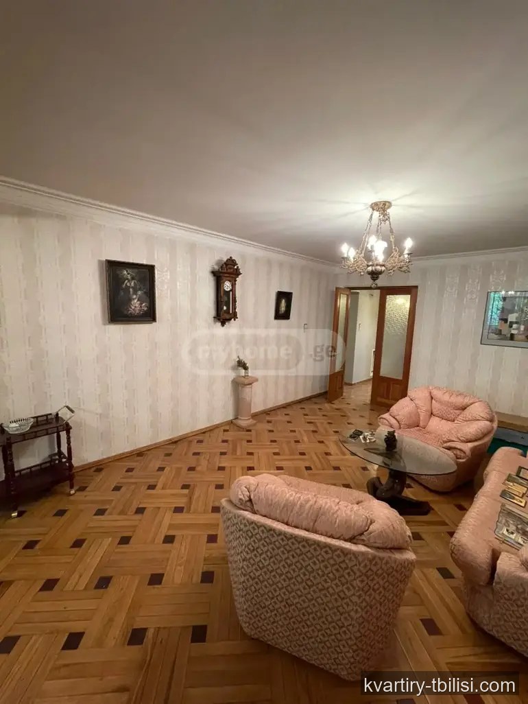5-bedroom Apartment for rent in Saburtalo, Tbilisi, 120 sqm, floor 1/9 — 750 USD/month | Tbilisi Homes