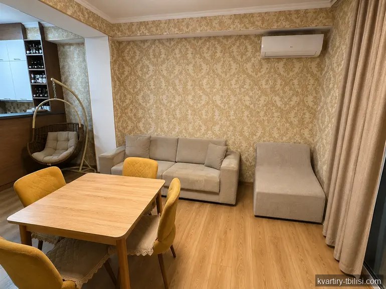2-bedroom Apartment for rent in Samgori, Tbilisi, 56 sqm, floor 11/15 — 476 USD/month | Tbilisi Homes
