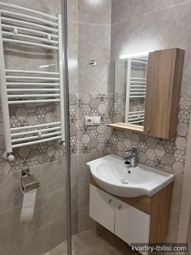2-bedroom Apartment for rent in Samgori, Tbilisi, 56 sqm, floor 11/15 — 476 USD/month | Tbilisi Homes