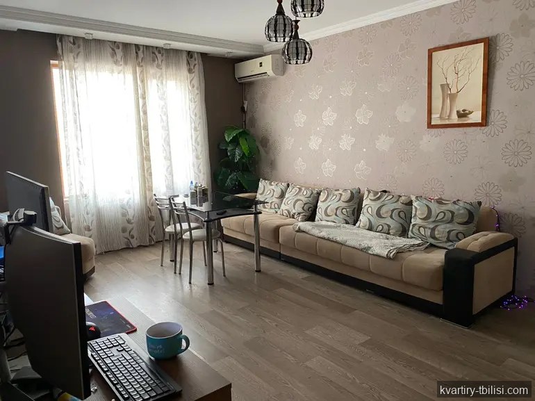 3-bedroom Apartment for rent in Samgori, Tbilisi, 68 sqm, floor 7/9 — 536 USD/month | Tbilisi Homes