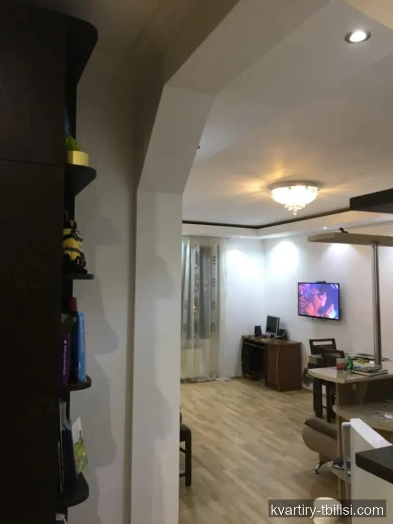 Трёхкомнатная квартира в Самгори — 491 USD/мес | Tbilisi Homes