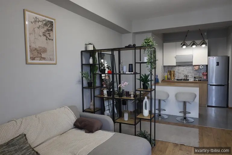 Двухкомнатная квартира в Санзоне — 600 USD/мес | Tbilisi Homes
