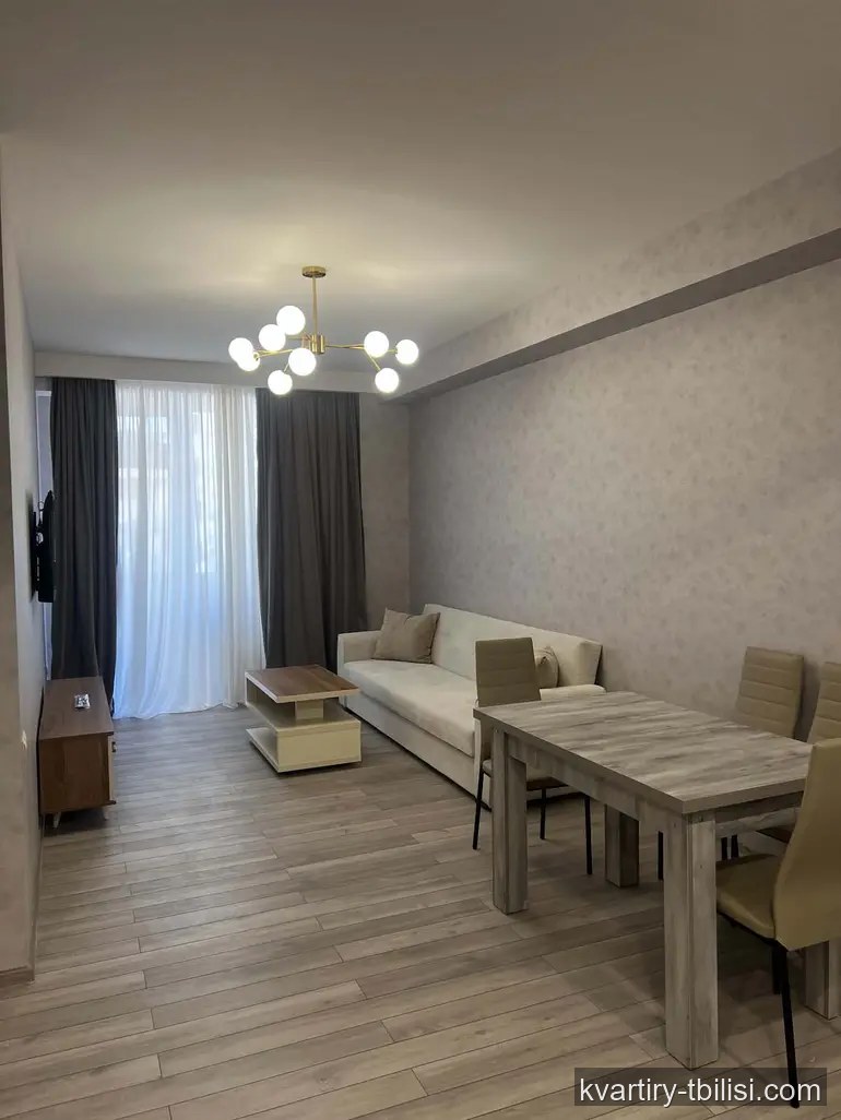 Двухкомнатная квартира в Санзоне — 489 USD/мес | Tbilisi Homes