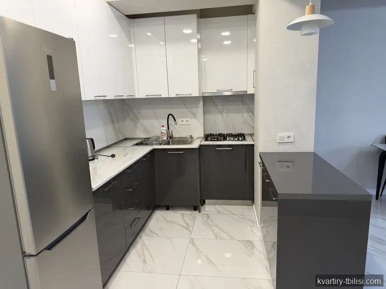 2-bedroom Apartment for rent in Sanzona, Tbilisi, 60 sqm, floor 4/15 — 650 USD/month | Tbilisi Homes