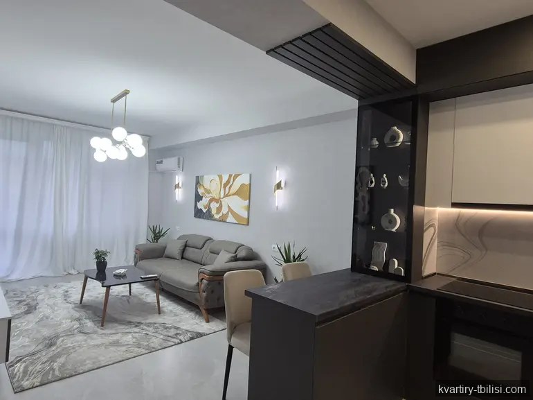 Двухкомнатная квартира в Санзоне — 600 USD/мес | Tbilisi Homes