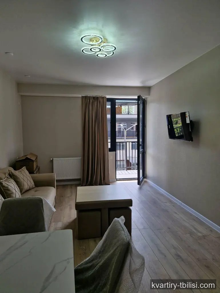 2-bedroom Apartment for rent in Sanzona, Tbilisi, 62 sqm, floor 2/15 — 650 USD/month | Tbilisi Homes