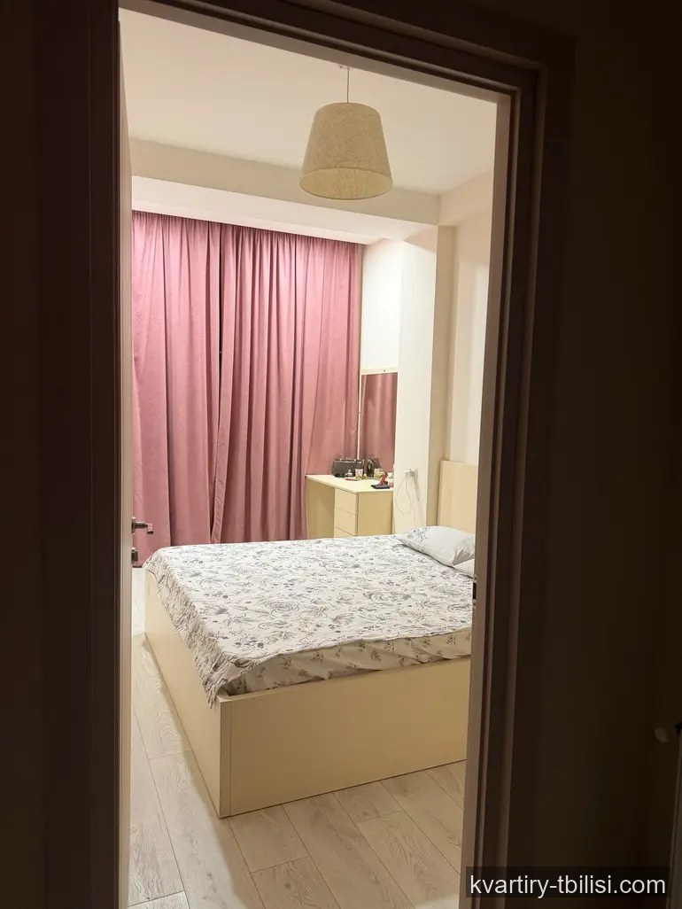 2-bedroom Apartment for rent in Sanzona, Tbilisi, 48 sqm, floor 9/9 — 459 USD/month | Tbilisi Homes