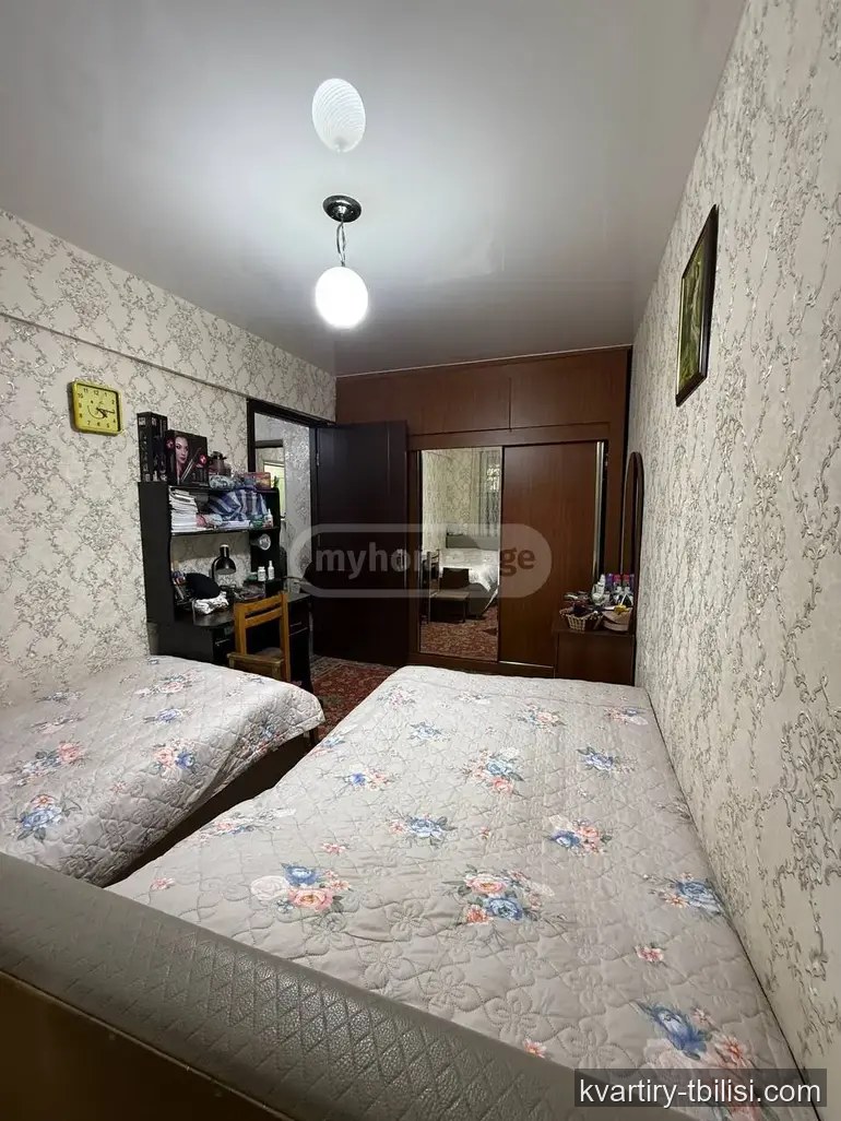 2-bedroom Apartment for rent in Sanzona, Tbilisi, 50 sqm, floor 1/3 — 574 USD/month | Tbilisi Homes