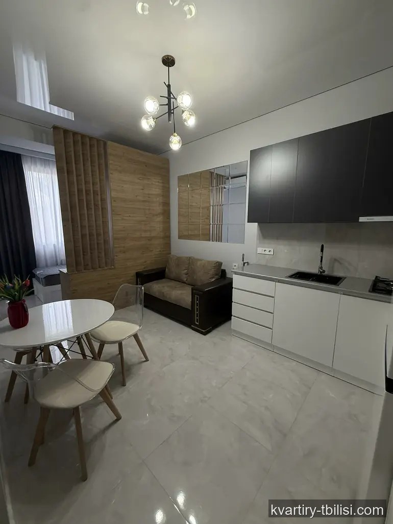 2-bedroom Apartment for rent in Sanzona, Tbilisi, 40 sqm, floor 8/10 — 600 USD/month | Tbilisi Homes