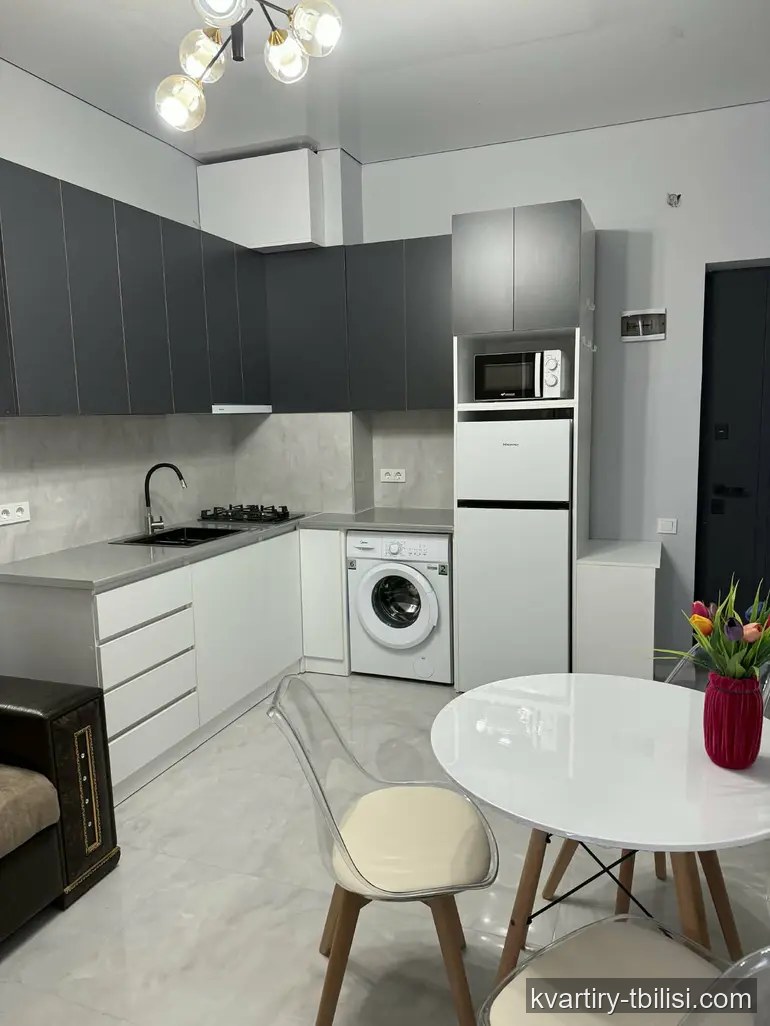 2-bedroom Apartment for rent in Sanzona, Tbilisi, 40 sqm, floor 8/10 — 600 USD/month | Tbilisi Homes